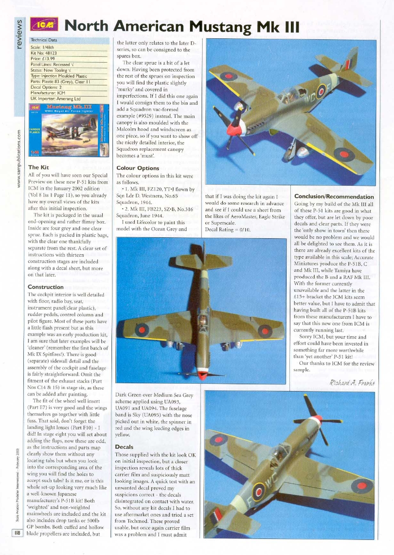 Scale Aviation Modeller International 2003-02